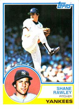 1983 Topps #592 Shane Rawley Front