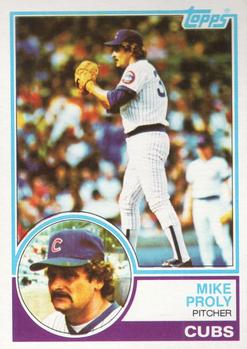 1983 Topps #597 Mike Proly Front