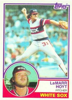 1983 Topps #618 LaMarr Hoyt Front