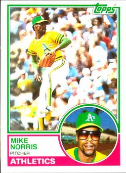 1983 Topps #620 Mike Norris Front