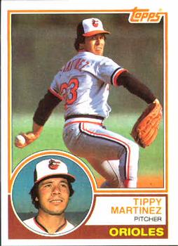 1983 Topps #631 Tippy Martinez Front