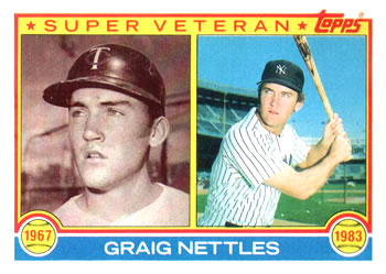 1983 Topps #636 Graig Nettles Front