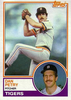 1983 Topps #638 Dan Petry Front