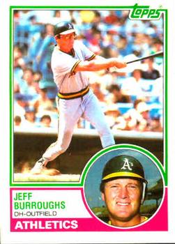 1983 Topps #648 Jeff Burroughs Front