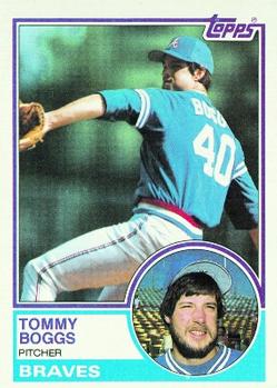 1983 Topps #649 Tommy Boggs Front