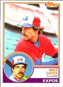 1983 Topps #657 Mike Gates Front