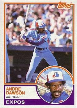 1983 Topps #680 Andre Dawson Front