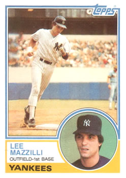 1983 Topps #685 Lee Mazzilli Front