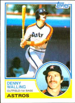 1983 Topps #692 Denny Walling Front