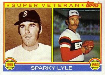 1983 Topps #694 Sparky Lyle Front