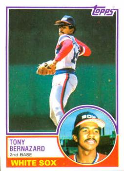1983 Topps #698 Tony Bernazard Front