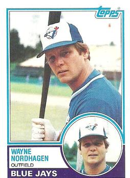 1983 Topps #714 Wayne Nordhagen Front