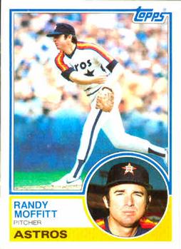 1983 Topps #723 Randy Moffitt Front