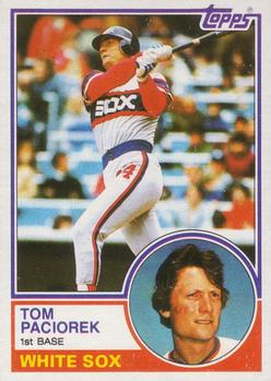 1983 Topps #72 Tom Paciorek Front