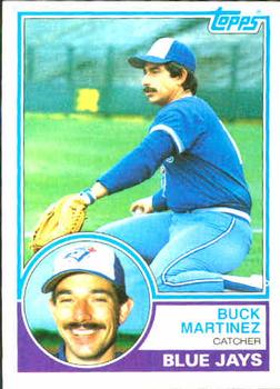 1983 Topps #733 Buck Martinez Front
