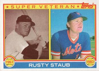 1983 Topps #741 Rusty Staub Front