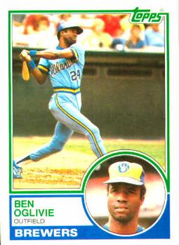 1983 Topps #750 Ben Oglivie Front
