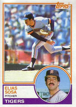 1983 Topps #753 Elias Sosa Front