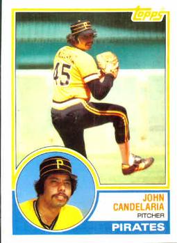 1983 Topps #755 John Candelaria Front