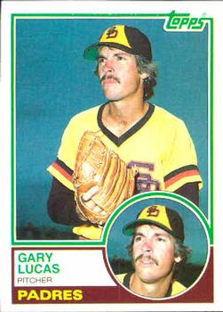 1983 Topps #761 Gary Lucas Front