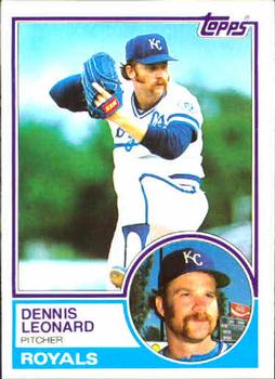 1983 Topps #785 Dennis Leonard Front