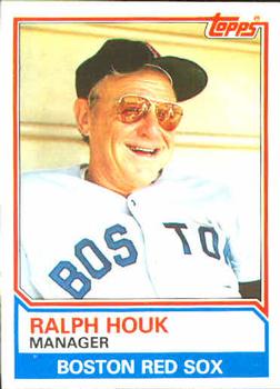 1983 Topps #786 Ralph Houk Front