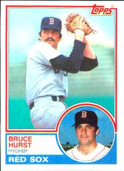 1983 Topps #82 Bruce Hurst Front