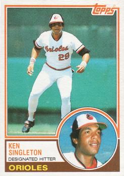 1983 Topps #85 Ken Singleton Front