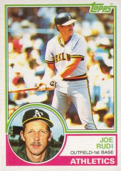 1983 Topps #87 Joe Rudi Front