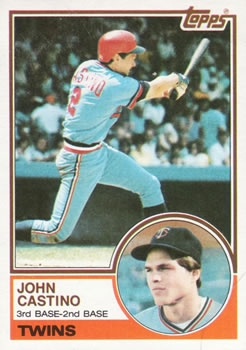 1983 Topps #93 John Castino Front