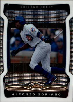 2009 Finest #12 Alfonso Soriano Front