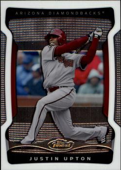 2009 Finest #65 Justin Upton Front
