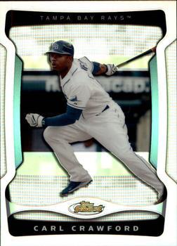 2009 Finest - Refractors #78 Carl Crawford Front