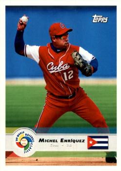 2009 Topps World Baseball Classic Box Set #4 Michel Enriquez Front