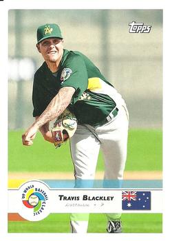 2009 Topps World Baseball Classic Box Set #12 Travis Blackley Front
