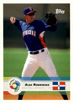 2009 Topps World Baseball Classic Box Set #13 Alex Rodriguez Front
