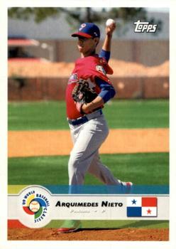 2009 Topps World Baseball Classic Box Set #15 Arquimedes Nieto Front