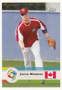 2009 Topps World Baseball Classic Box Set #17 Justin Morneau Front