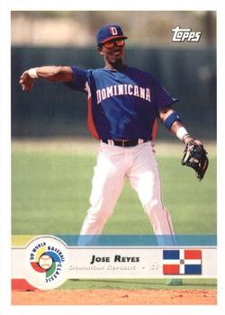 2009 Topps World Baseball Classic Box Set #27 Jose Reyes Front