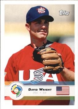 2009 Topps World Baseball Classic Box Set #28 David Wright Front