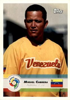 2009 Topps World Baseball Classic Box Set #35 Miguel Cabrera Front