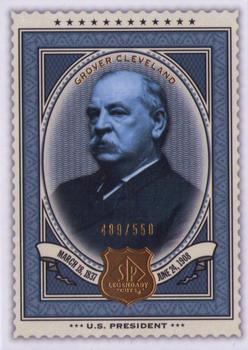 2009 SP Legendary Cuts #186 Grover Cleveland Front