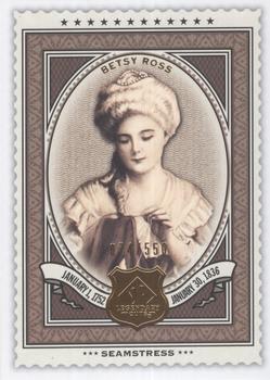 2009 SP Legendary Cuts #172 Betsy Ross Front