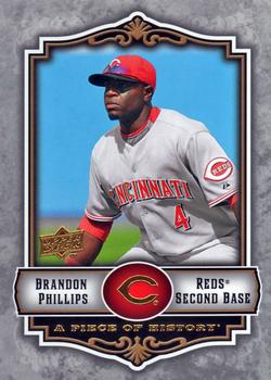 2009 Upper Deck A Piece of History #26 Brandon Phillips Front