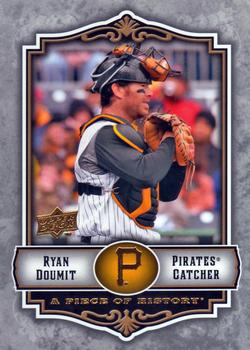 2009 Upper Deck A Piece of History #74 Ryan Doumit Front