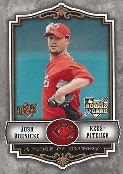 2009 Upper Deck A Piece of History #103 Josh Roenicke Front