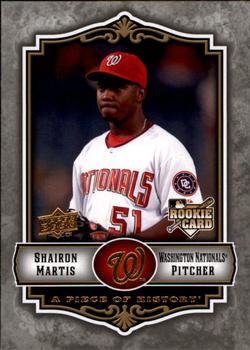 2009 Upper Deck A Piece of History #125 Shairon Martis Front