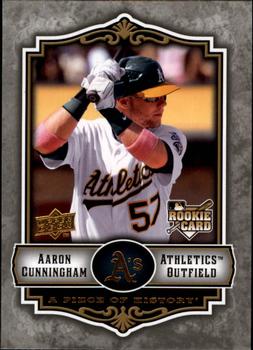 2009 Upper Deck A Piece of History #137 Aaron Cunningham Front