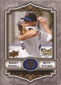 2009 Upper Deck A Piece of History #142 Bobby Parnell Front