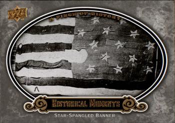 2009 Upper Deck A Piece of History #151 Star Spangled Banner Front